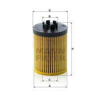 Фильтр масляный MANN-FILTER HU 712/8 X